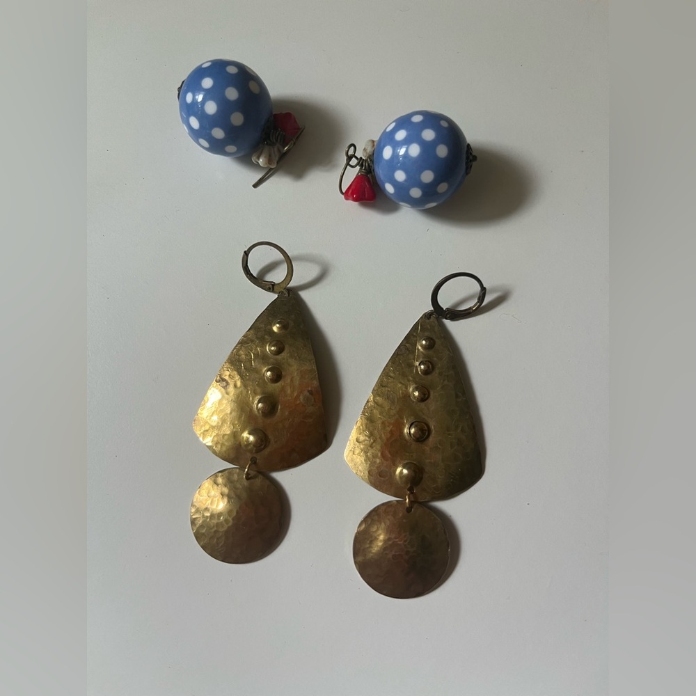 Lot of Two Fun Earrings